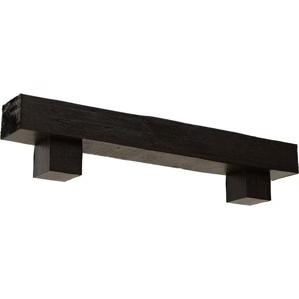 Kit w/ Alamo Corbels, Premium Walnut, 4